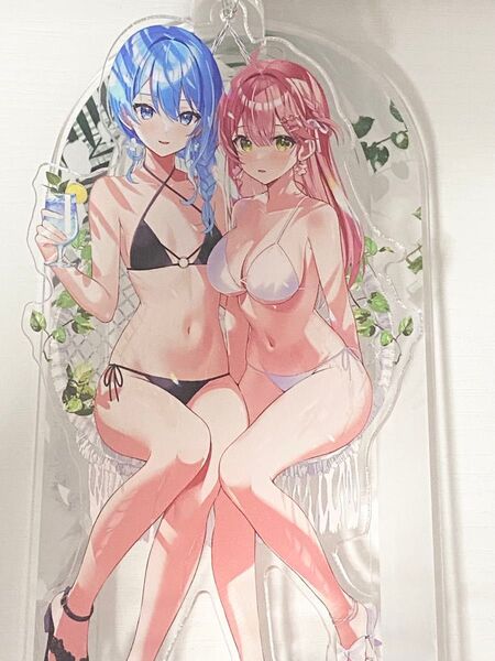 ホロライブ もつぬきほるもん 星街すいせい さくらみこ 浮くアクリルスタンド