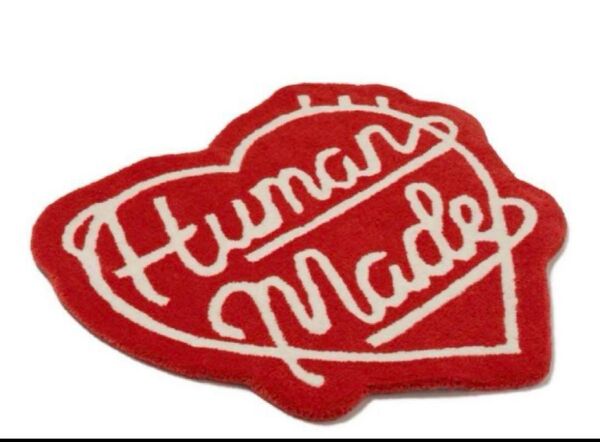 【humanmade】 ラグマットHEART RUG MEDIUM 新品未使用 赤