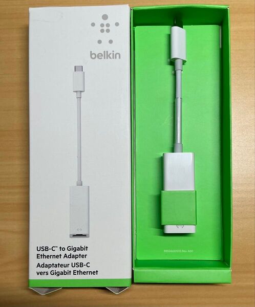 belkin USB-C to Gigabit ethernet adapter