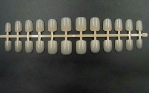 искусственные ногти присоединение коготь Short обнаженный цвет 24 листов склейка gmi имеется 