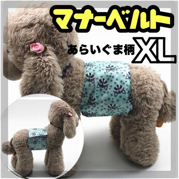 あらいぐま XL マナーバンド マナーベルト マナーウェア 猫服 犬の服 オス マナーパンツ わんこ服