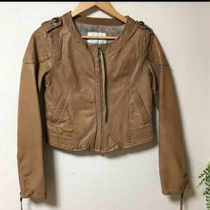 MOUSSY ラムレザージャケット