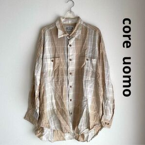 core uomo 長袖シャツ ヴィンテージ メンズ
