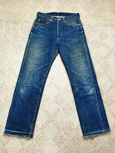 80s USA製 levi's リーバイス 501xx 内股シングル ｗ30 程度 ヒゲ落ち アメリカ製 ビンテージジーンズ