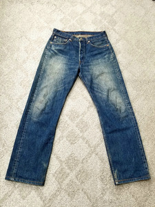 濃い目 00s USA製 levi's リーバイス 501 w31 アメリカ製 ヒゲ落ち 