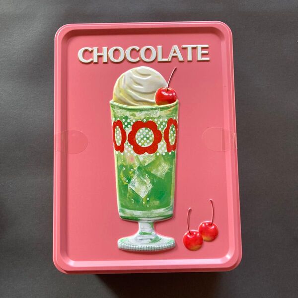 新品 はじけるキャンディチョコレート アデリアレトロ 1缶 メリーチョコレート