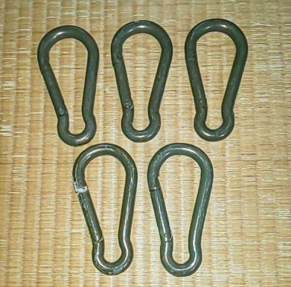 レア品 ビンテージ 米軍 カラビナ オリーブドラブ