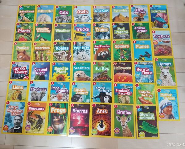 最新NATIONAL GEOGRAPHIC KIDS レベル1 絵本 英語