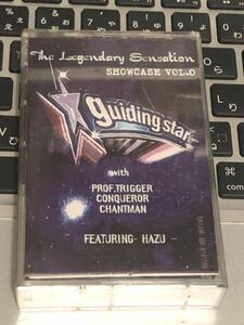CD attaching REGGAE MIXTAPE GUIDING STAR WITH CONQUEROR CHANTMAN FEATURING DJ HAZU RED SPIDER MIGHTY CROWN