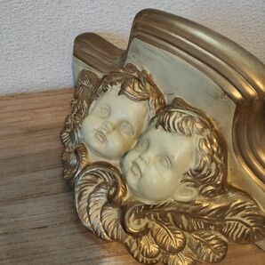 30年前海外購入☆イタリア製ウォール壁掛け飾り棚 エンジェル オマケ付き☆