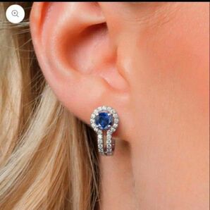 GEM STONE KING ジェムストーンキング サファイア ピアス 9月 上品 ブルー