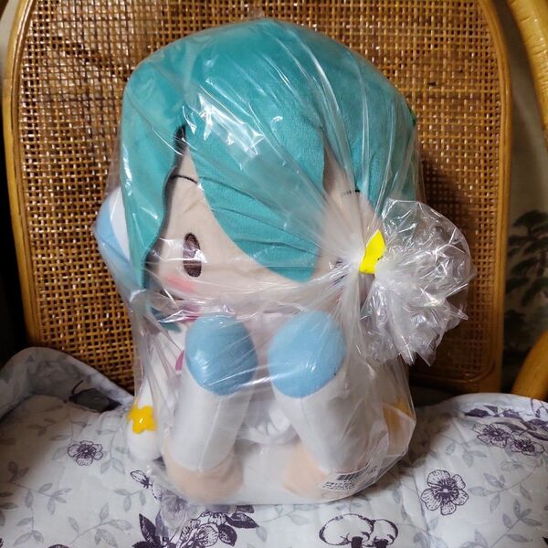 初音ミク ふわぷちぬいぐるみ ホワイトドレス