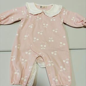 美品 CROISSANCE BEBE ベビー服 ロンパース カバーオール 70