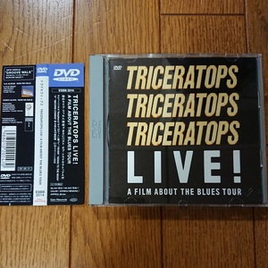 TRICERATOPS■LIVE!A FILM ABOUT THE BLUES TOUR■DVD■帯付き新品同様