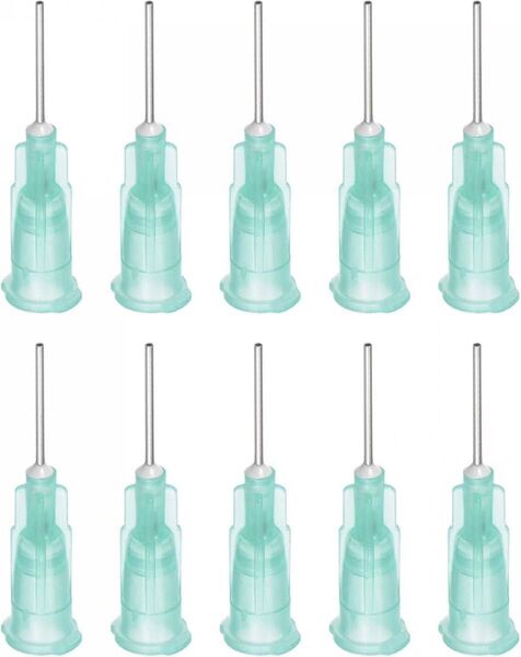 リキッドグルーガン用 21G 12mm グリーン 10個セット
