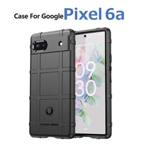 Google Pixel 6a ケース ブラック アーミー