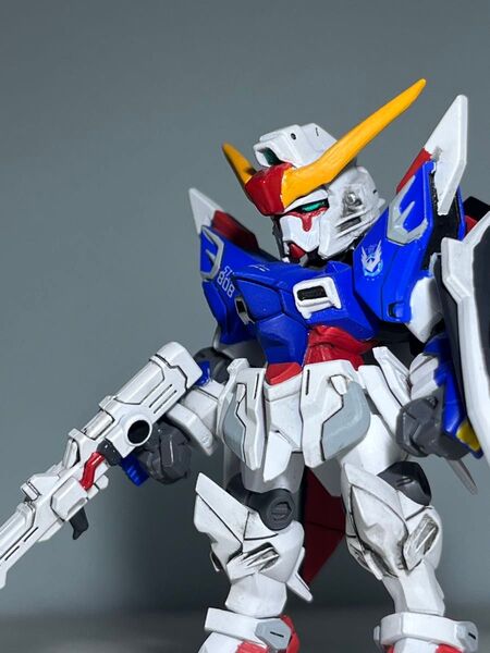 モビルスーツアンサンブル イモータルジャスティスガンダム デスティニー 塗装 リペイント