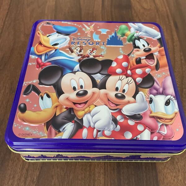 お菓子缶 ディズニーランド