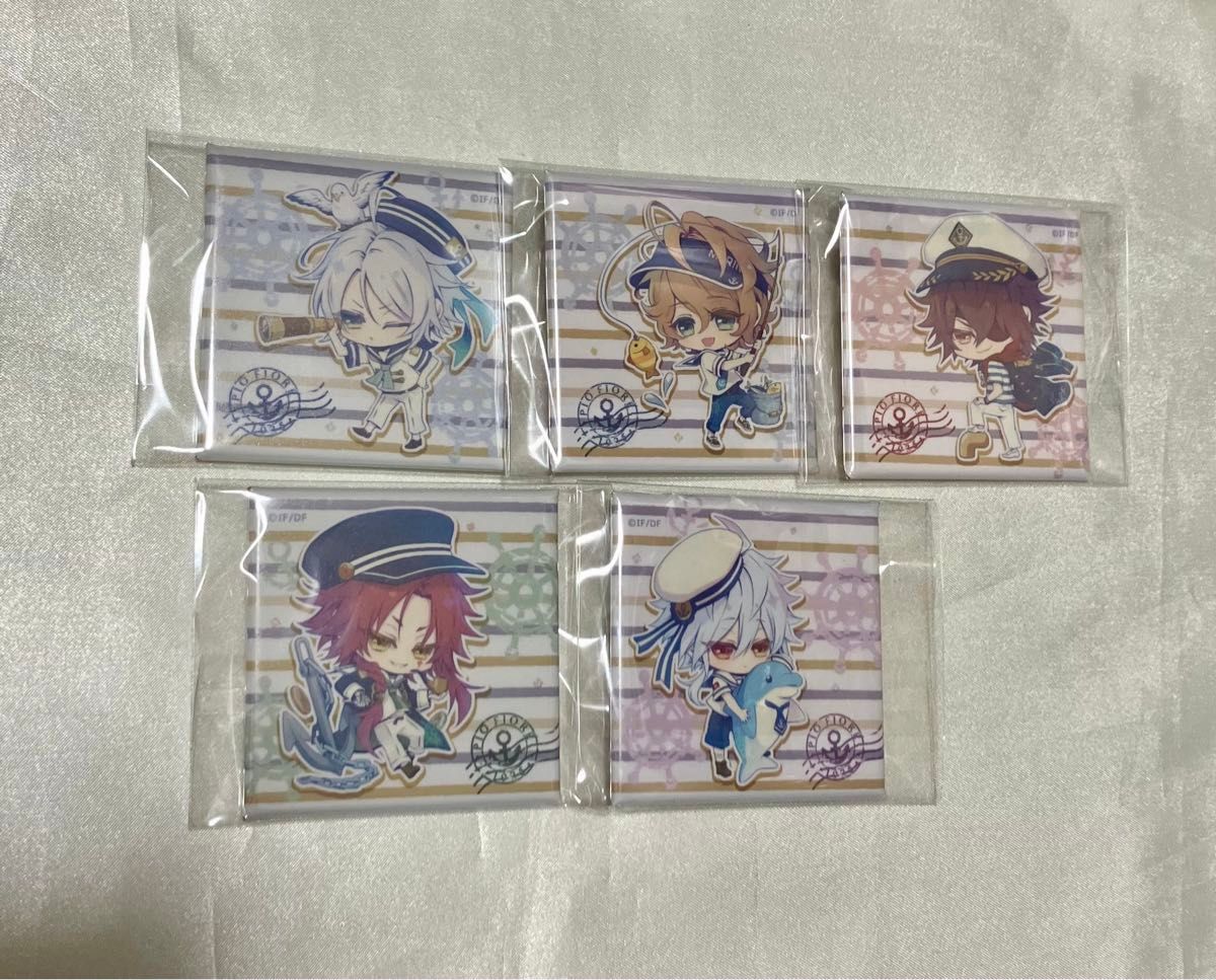 ピオフィ オトガ 缶バッジ ダンテ＆ニコラ＆楊 4点セット 等身 SD OTOMATE PLAYING GAME+