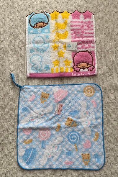 新品 サンリオ タオルハンカチ ループタオル