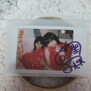 チェキ まりあ 聖さち 直筆サイン入り