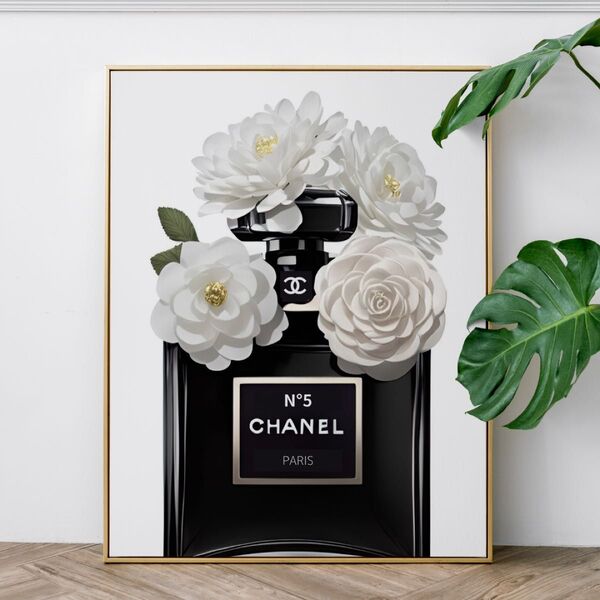 H020 アートポスター インテリア CHANEL シャネル 香水 おしゃれ