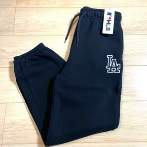 新品ドジャース MLB メジャーリーグ スウェットジョガーパンツ ワッペン刺繍
