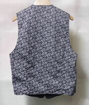 17SS Engineered Garments エンジニアードガーメンツ Reversible Vest Polka Dot/Paisley リバーシブル ベストXS ドット/ペイズリー_画像4