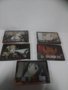  magic young lady ...* Magi ka wafers card vol.2 5 kind postage 140 jpy 