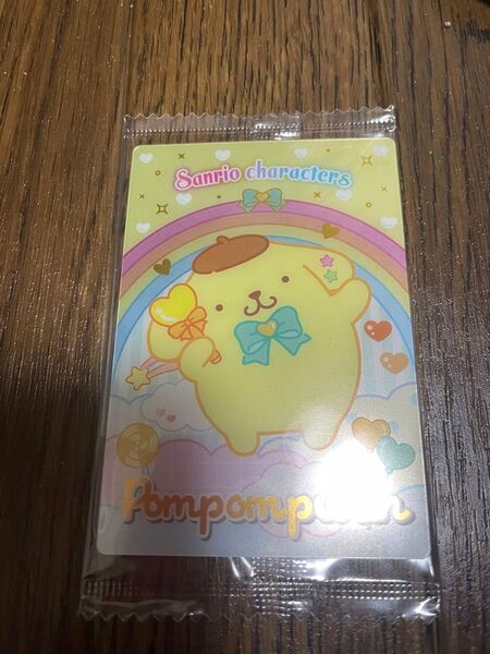新品 サンリオキャラクターズ ウエハース6 ポムポムプリン カード
