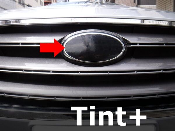 Tint+再利用できる エンブレム スモークフィルム(ブラックスモーク5% 前後2枚セット)レガシィ B4 BN9 A/B/C型