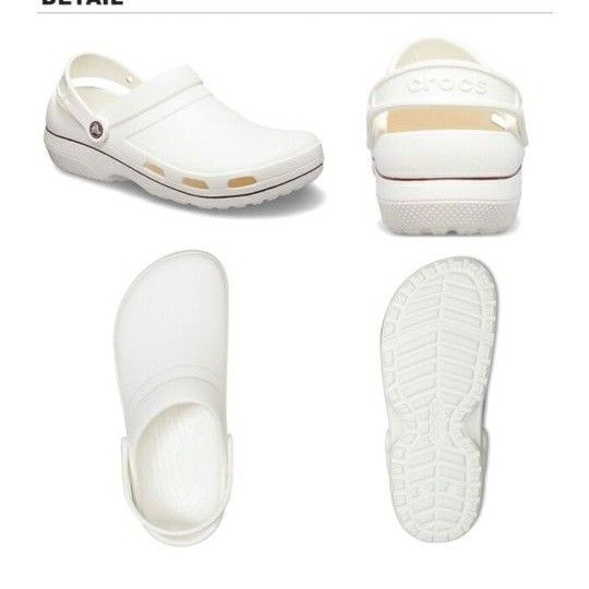 Specialist 2 Vent Clog カラーブロック W9 サンダル 医療用 白