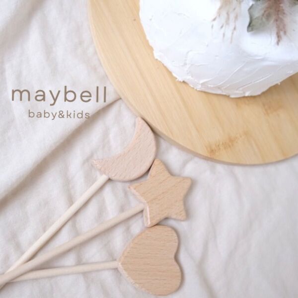 natural wood stick ナチュラルウッドスティック star
