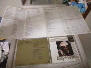 CD Billy Preston「A&M GOLD SERIES」国内盤 D25Y3267 帯なし 解説に経年変化による黄ばみ ピーター・バラカン氏選曲 全19曲 