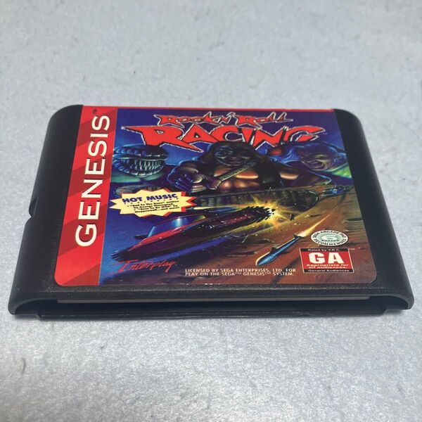 海外製MD Rock N’ Roll Racing 中古品