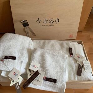 今治浴巾 今治タオルセット 木箱入り 値下げ