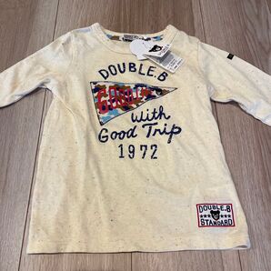 ミキハウスダブルB 長袖Tシャツ 新品未使用品