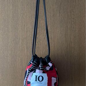CLOUDY Fake Leather Drawstring Bag【美品】