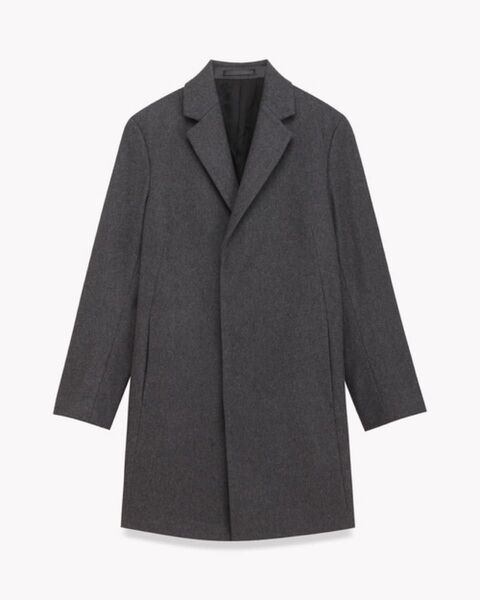 THEORY セオリー チェスターコート Soft Melton Bwr Tp Ct A メンズ