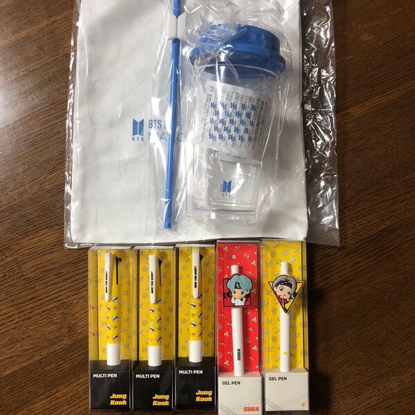 BTSグッズ まとめ売り タンブラー ボールペン