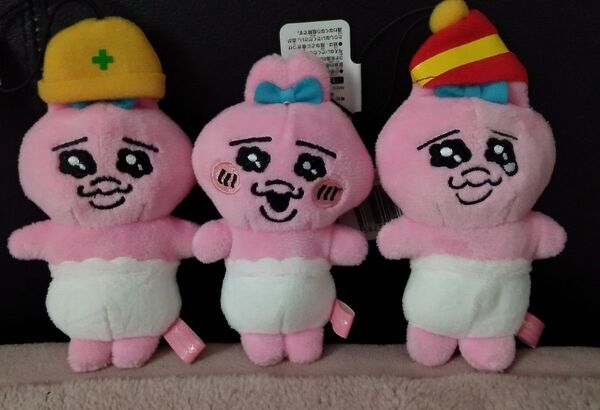 オパンチュウサギ マスコット ぬいぐるみ 3種類 おぱんちゅうさぎ