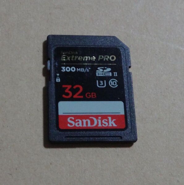 SanDisk Extreme PRO SDカード 32GB UHS-Ⅱ SDHC