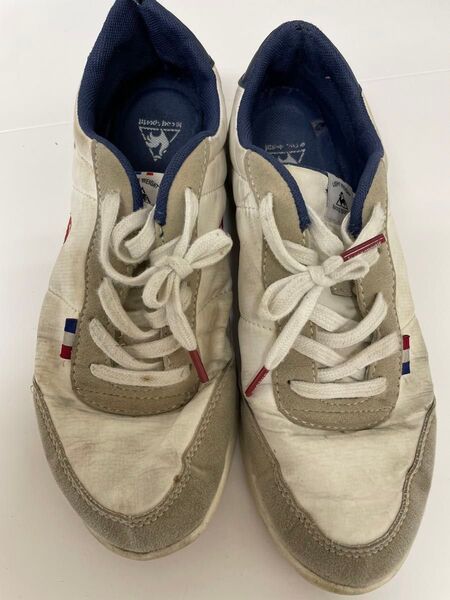 le coq sportif スニーカー 23.0センチ used ルコックスポルティフ