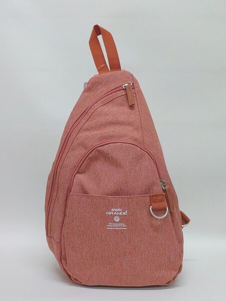 新品 anello GRANDE 軽量撥水ボディバッグ GTB4771 PI