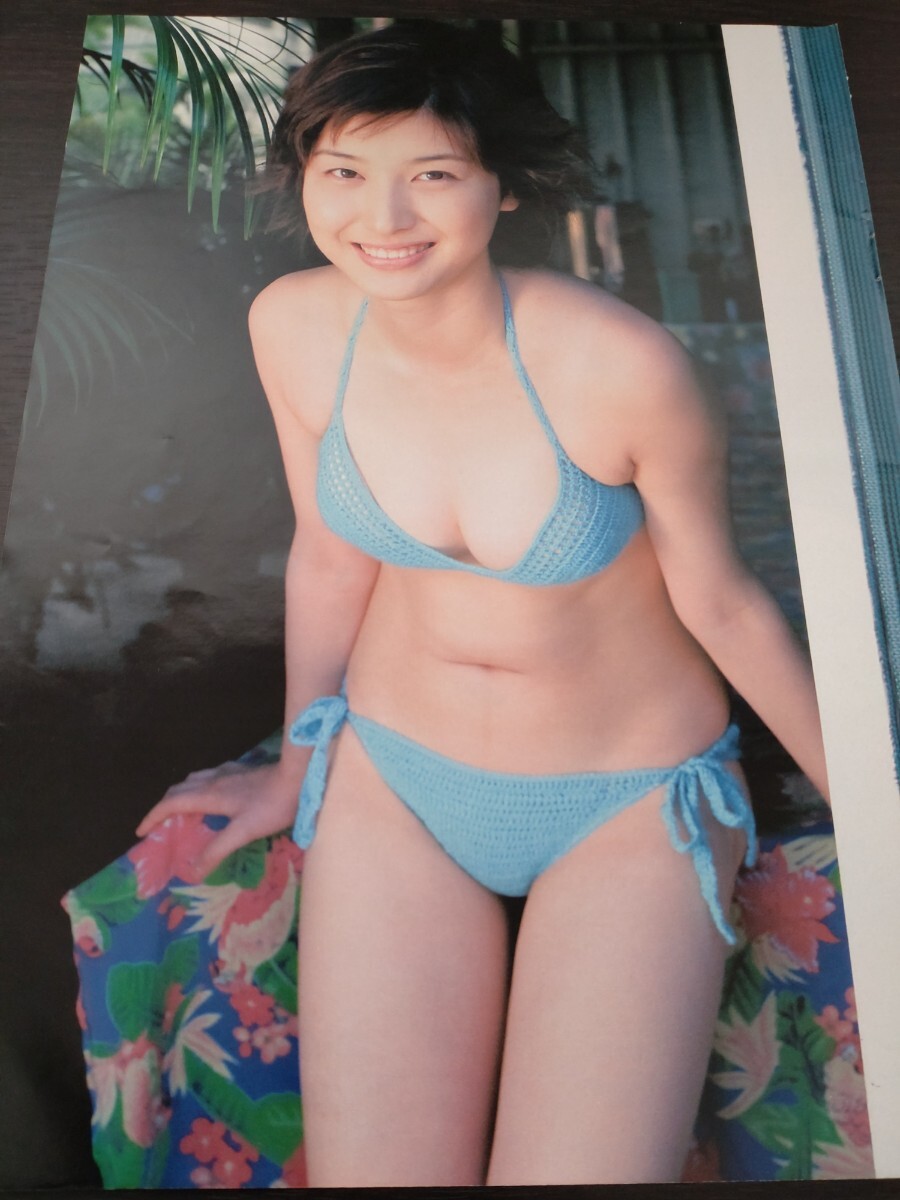 橋本マナミ 極小水着 等身大ポスター(全身)【未使用品✨光沢