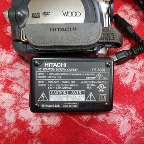 帰省中のみの出品日立5MEDIA DVD CAM SDカード付き 日立