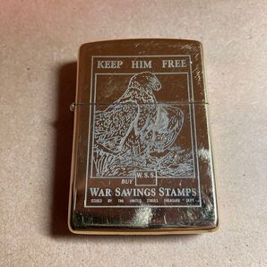 ZIPPO ジッポー KEEP HIM FREE BUY WAR SAVINGS STAMPS ワシ 鷲 イーグル eagle