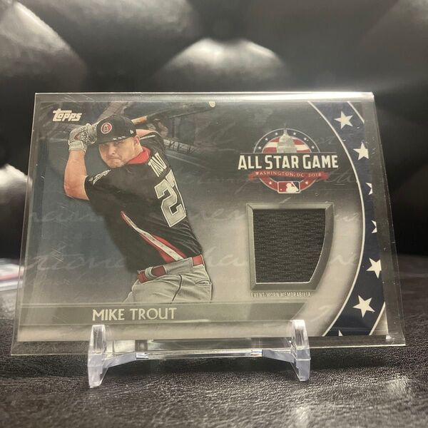 2015 Topps Update Mike Trout マイク トラウト All-Star Jersey ジャージ Angels