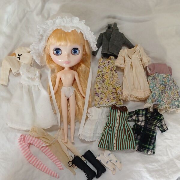ブライス ホシノナミダヒメ 本体 おまけアウトフィット アイチェンジパーツ小難あり 足べたつきあり ネオブライス blythe