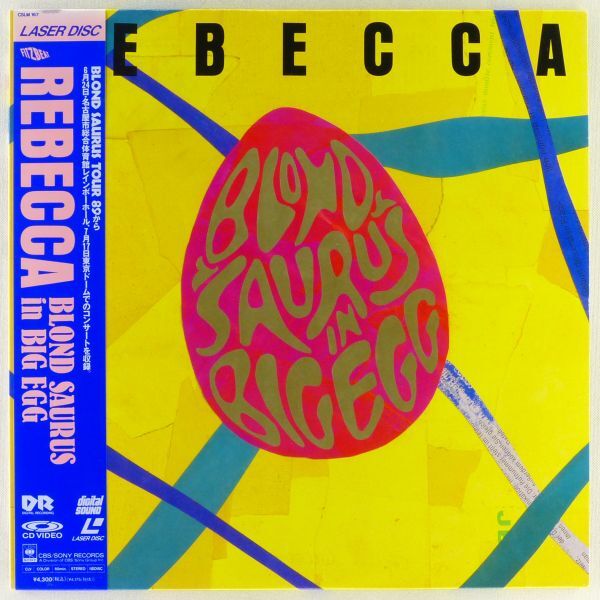 レベッカ REBECCA レイザーディスク7枚・非売品シール付き レコード